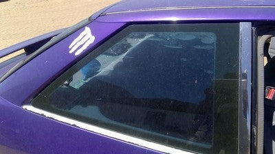 91-96 Ford Escort Passenger Right Rear Quarter Glass Back Side Window Oem 2 Door