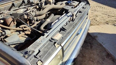 1987-1991 Ford F150 Top Plastic Cover Above Radiator Support Oem Sight Shield