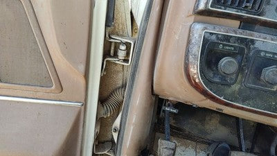 Ford F150 Driver Left Lower Kick Trim Panel Oem Brown