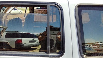 1991-1997 Ford Explorer Driver Left Rear Vent Window Back Door Glass With Frame