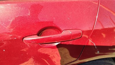 2006-2012 Ford Fusion Driver Left Rear Outside Door Handle Oem Back Red U6