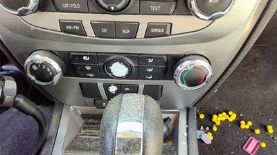 2010 Ford Fusion Temperature Control Module In Dash Heater Ac Head Unit Oem 2.5L