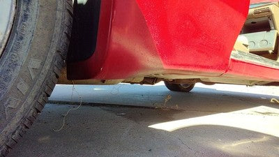 1993 Grand Prix Passenger Right Rear Moulding On Quarter Panel Oem 2 Door Red