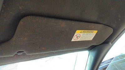 2003-2004 Ford Mustang Passenger Right Sun Visor Oem Black 9W 3R3Z6304104Aaa