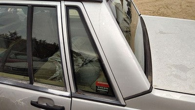 1985-1992 Volvo 740 Driver Left Rear Quarter Glass Back Side Window Oem 13699228