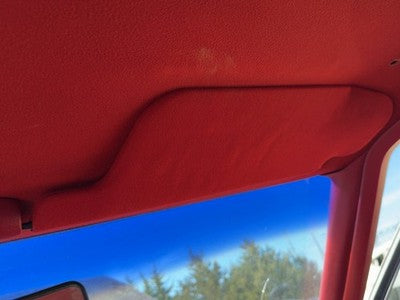 1986 Olds 88 Passenger Right Sun Visor Oem Red