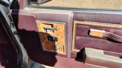 1989 Buick Century Passenger Right Front Inside Door Trim Panel Only Oem Red