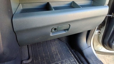2009-2011 Honda Pilot Glove Box Assembly Complete Door With Latch Gray/Blue Gr