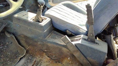 1985 Pontiac Sunbird Center Console Assembly Blue Oem Mt 5 Speed