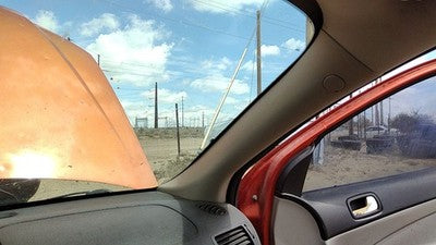07 Chevy Cobalt Passenger Right A Pillar Trim Windshield Post Panel Oem Gray 14C