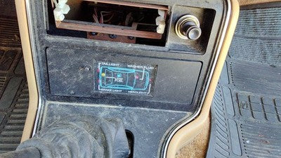 1984 Ford Tempo Indicator Screen Panel Display Oem