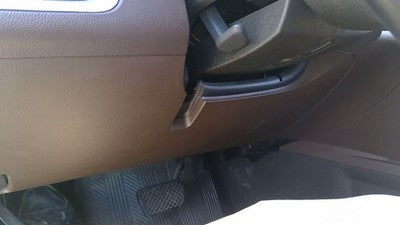 10-17 Chevy Equinox Lower Dash Under Column Knee Bolster Trim Panel Brown Afn
