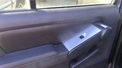 07-09 Mountaineer Driver Left Rear Inside Door Trim Panel Only Back Black