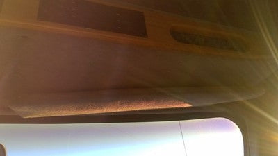1989 Chevy G20 Van Passenger Right Sun Visor Oem Blue