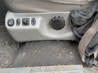 97-02 Expedition Driver Left Side Power Seat Switch With Trim Panel Oem Gray 12