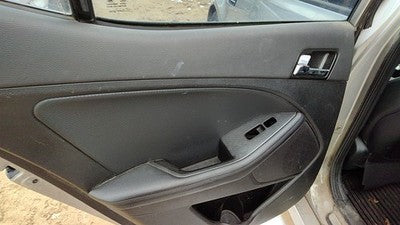 2011-14 Kia Optima Sx Driver Left Rear Inside Door Trim Panel Only Back Black Va