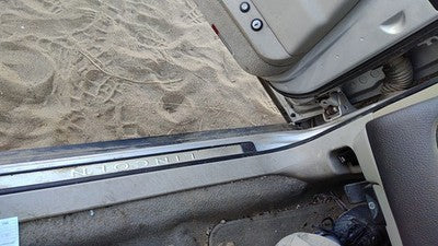 2003 Lincoln Town Car Driver Left Lower Kick Trim Panel Oem Gray