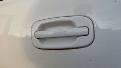 00-06 Chevy Suburban Driver Left Rear Outside Door Handle Back 50U Summit White