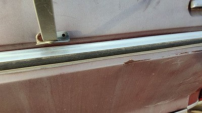 1979 Ford F150 Driver Left Front Upper Moulding From Door Oem Trim Strip