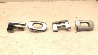 1981 Ford F150 Hood Emblem Badges Set Oem