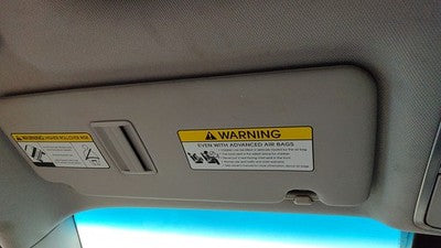 2016-2018 Hyundai Tucson Driver Left Sun Visor Oem Try 85201D3610ttx
