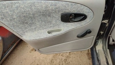1996-1997 Saturn Sl1 Driver Left Rear Door Trim Panel Manual Back Gray 21052785