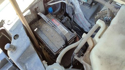 03-14 Chevy Express Van Complete Battery Box Mount Tray With Hold Down Oem 4.3L