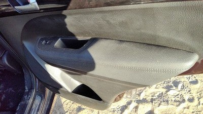 14-15 Sorento Passenger Right Rear Door Trim Panel With Switches Back Va Black