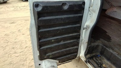 03-14 Express Van Passenger Right Rear Inside Door Trim Panel With Switches Back