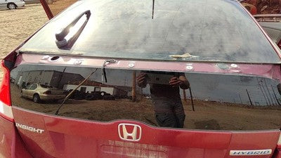 2010-2014 Honda Insight Lower Back Glass Rear Window Oem 73711Tm8A02
