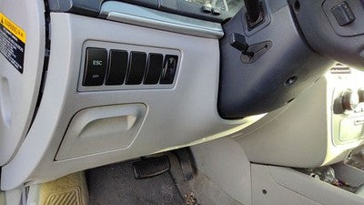 2006 Hyundai Sonata Lower Dash Under Column Knee Bolster Trim Panel Oem Gray