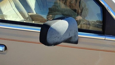 1984 Ford Tempo Passenger Right Manual Side Mirror Door Mounted Oem E43z17696c
