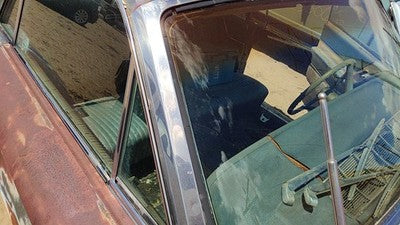 1964-1966 Ford Thunderbird Coupe Chrome Trim Around Windshield Oem