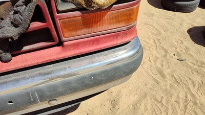 1989-1990 Ford Bronco 2 Trim Strip Between Bumper And Grille Oem Red F0Tz8200C