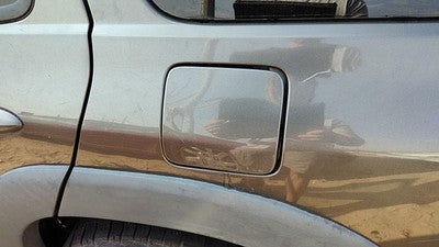 2001-2006 Mazda Tribute Fuel Tank Door With Hinge Gas Lid Oem Filler Gray Cx