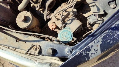 1998-02 Honda Accord Windshield Washer Fluid Reservoir With Pump Oem Wiper Tank