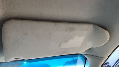 2005-2008 Pontiac Grand Prix Passenger Right Sun Visor Oem 15299355