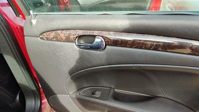 06-07 Lucerne Passenger Right Rear Door Trim Panel With Switches Back Ebony 193