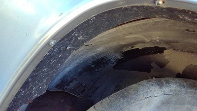 1984 Deville Sedan Rh Passenger Right Inner Fender Wheel Liner Oem
