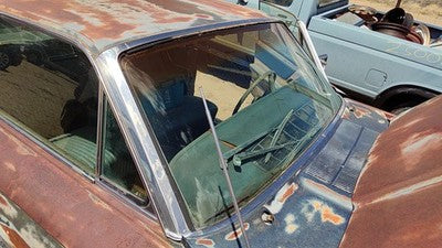 1964-1966 Ford Thunderbird Coupe Chrome Trim Around Windshield Oem