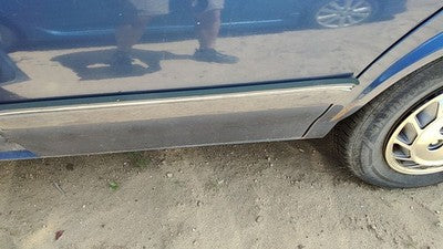1994 Olds Cutlass Ciera Driver Left Rear Moulding From Door Back Trim Strip Blue