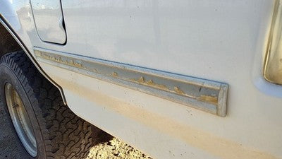 1995 Ford F150 Driver Left Rear Moulding On Box Panel Oem Chrome Trim