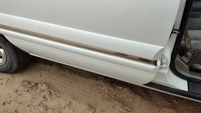 1998 Buick Lesabre Passenger Right Rear Moulding From Door Back Trim Strip White