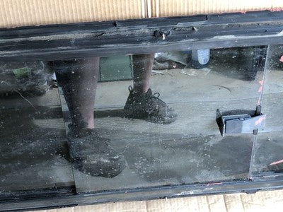 1998-2010 Mazda B4000 Back Glass Sliding Rear Window Oem