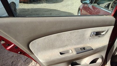 05-06 Nissan Altima Driver Left Rear Door Trim Panel With Switches Back Blond C