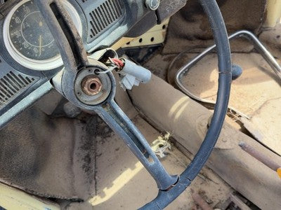 1971 Vw Super Beetle Steering Column Assembly Oem