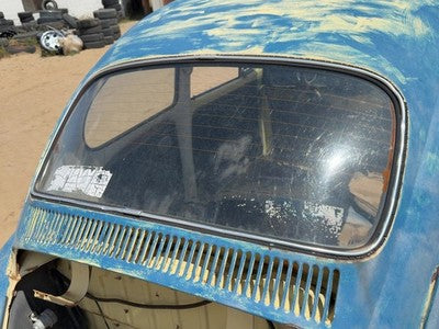 1965-1971 Vw Super Beetle Back Glass Rear Window Oem