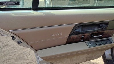 92 Buick Park Ave Ultra Driver Left Rear Door Trim Panel With Switches Back Tan