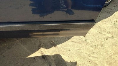 1994 Olds Cutlass Ciera Driver Left Front Moulding From Door Oem Trim Strip Blue