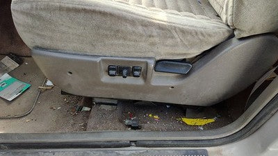 1994 Jeep Grand Cherokee Driver Left Side Power Seat Switch With Trim Panel Gray
